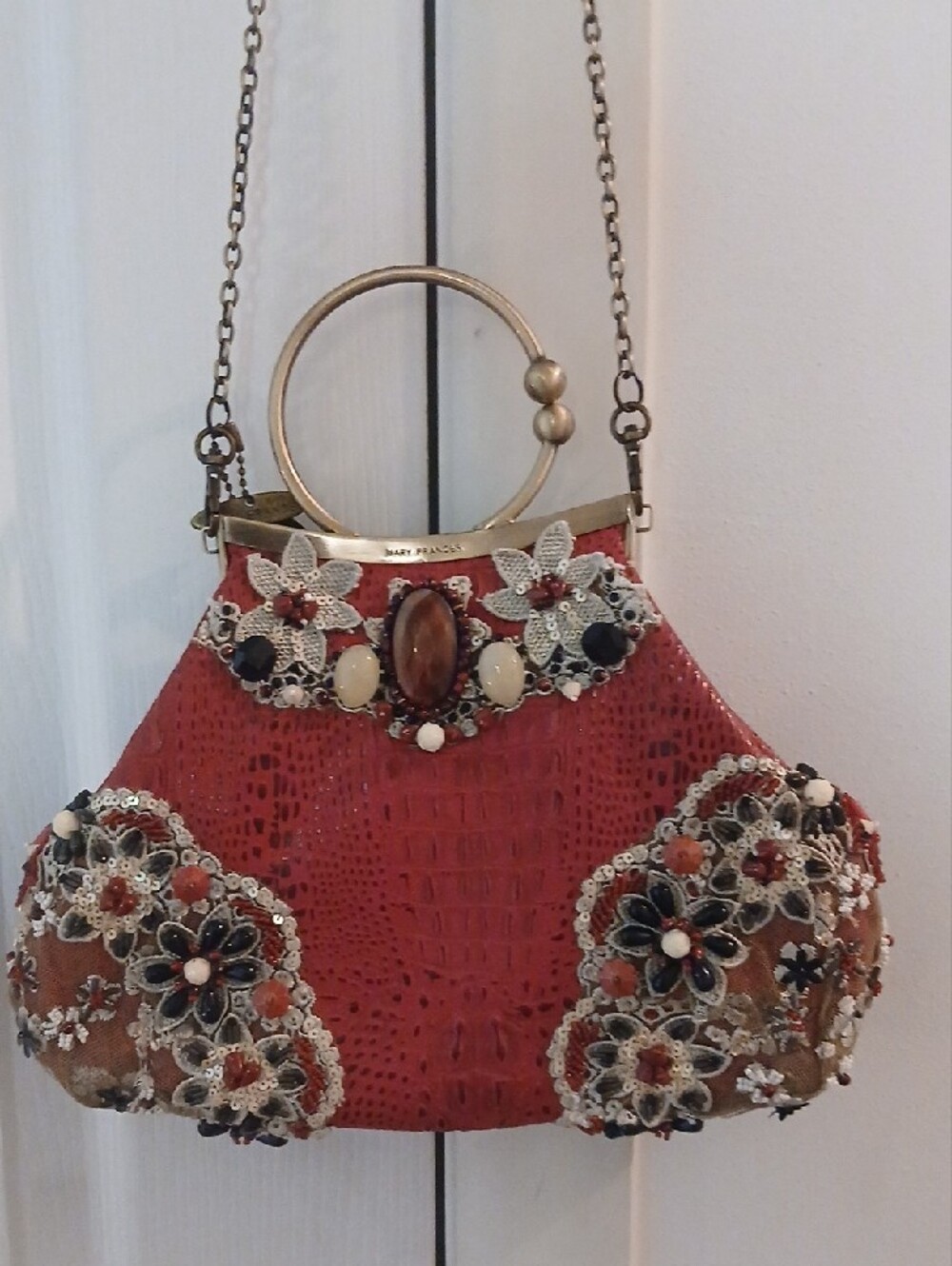 Mary Frances "Cherry Cupcake" Purse - Picture 3 of 13